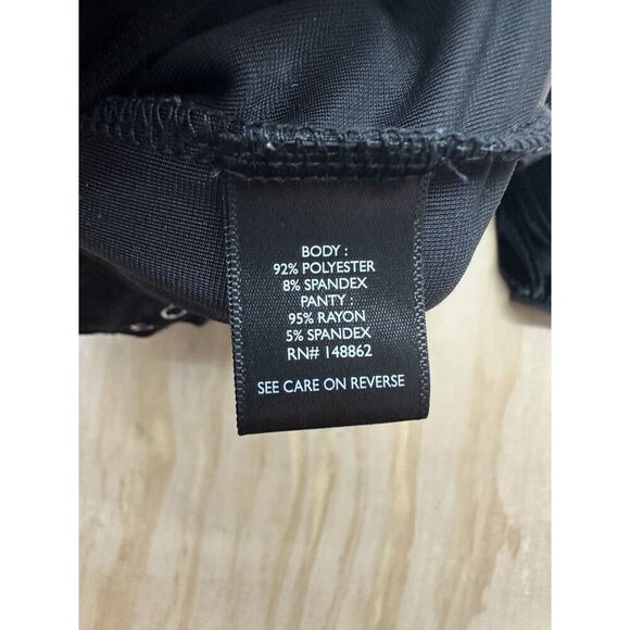 Torrid Velvet Bodysuit Black Sz 0 (12 L) Snap Long Sleeve V Neck Rayon Blouse - Picture 3 of 6